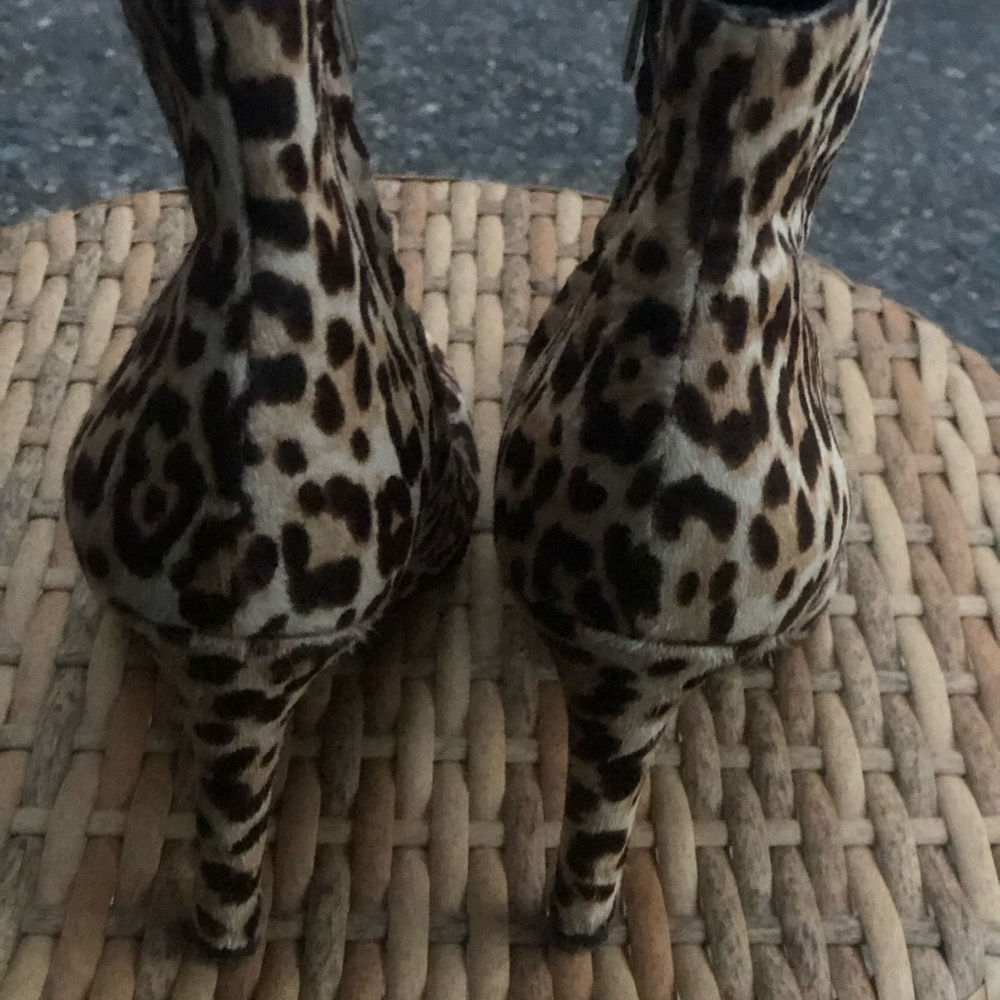 Sam Edelman Animal Print Boots - Picture 2 of 4
